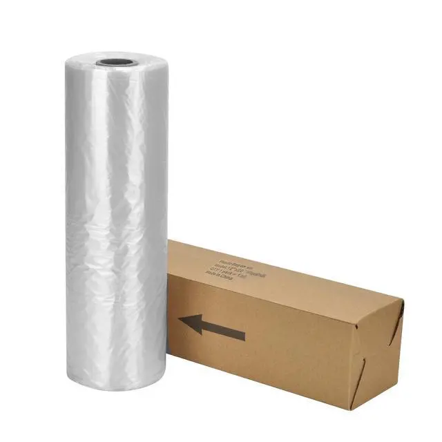 Alt view image 6 of 7 - 2x 350 Bags / Roll Clear Plastic Produce Bag 12"x20'' Kitchen Food Storage Fruit