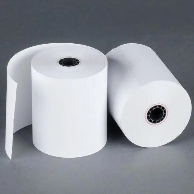 Alt view image 6 of 7 - 50 Rolls Case 2 1/4" x 85' Thermal Cash Register Credit Card POS Receipt Paper