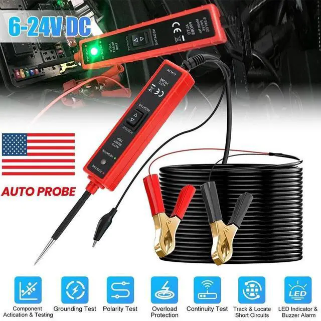 Main image of 6-24V Car Auto Digital Power Probe Circuit Electrical Tester Test Device System