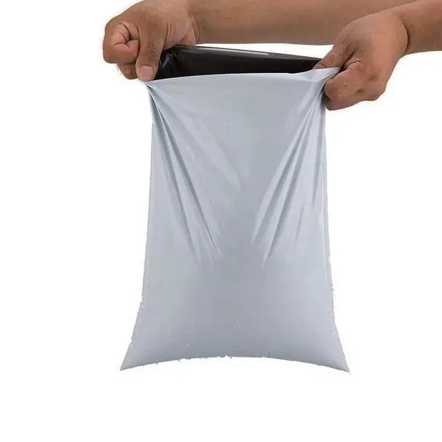 Alt view image 5 of 5 - 100 9x12 Mailing Bags Envelopes White Plastic Poly Mailers Self Sealing 2.5 MIL