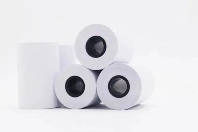 Alt view image 2 of 7 - 2 1/4" x 50' Thermal Receipt Paper POS Cash Register Tape 50 Rolls