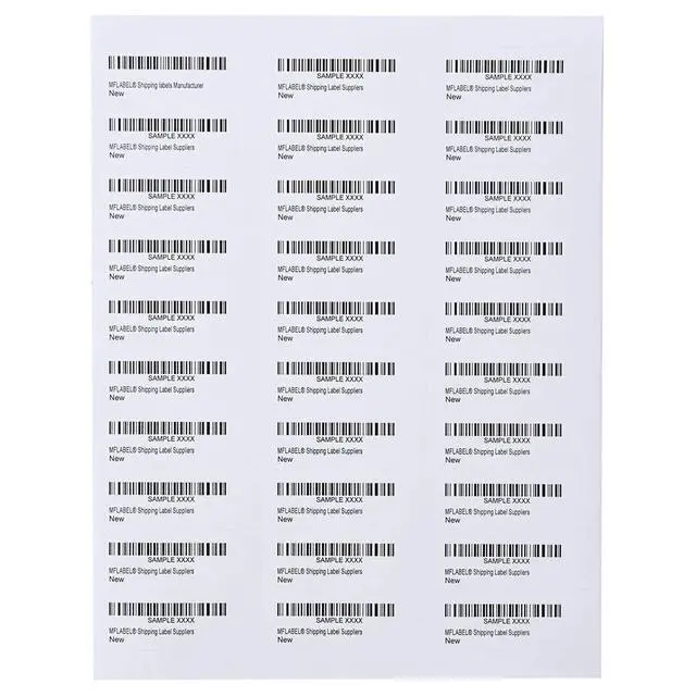 Alt view image 3 of 6 - 2.625x1 15000 Address Laser Ink Jet Shipping Mailing Labels 500 Sheets Adhesive