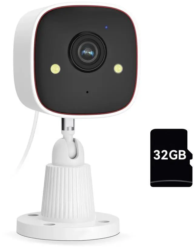 Main image of 2.4G WiFi 2K Baby/Pet Camera Indoor Outdoor Security Camera with 32G SD Card