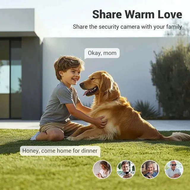 Alt view image 6 of 7 - 2.4G WIFI Security Camera System Outdoor Home Night Vision Wired Cam 1080P HD