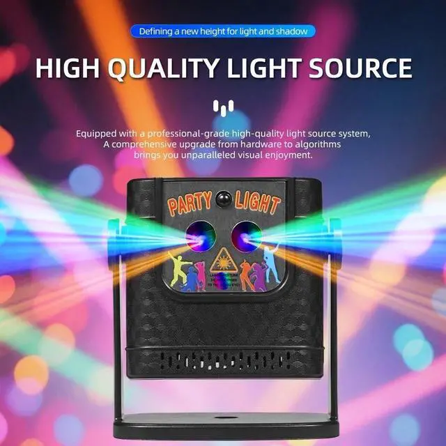 Alt view image 5 of 7 - 60 Patterns Disco Effect Lighting LED DJ KTV Party Stage Laser Projector Lights