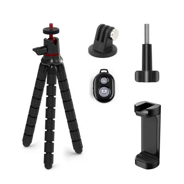 Alt view image 6 of 7 - 360 Rotation Flexible Octopus Tripod for Smartphone/DSLR/Sports Action Camera US