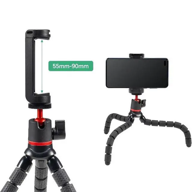 Alt view image 3 of 7 - 360 Rotation Flexible Octopus Tripod for Smartphone/DSLR/Sports Action Camera US