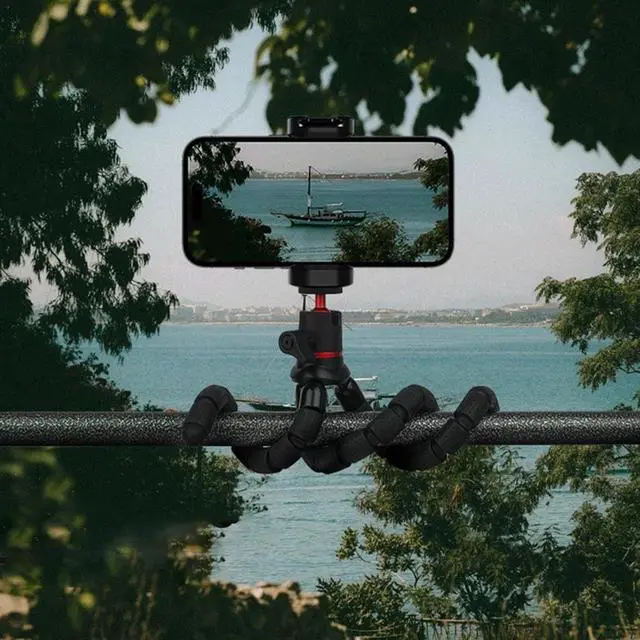 Alt view image 5 of 7 - 360 Rotation Flexible Octopus Tripod for Smartphone/DSLR/Sports Action Camera US