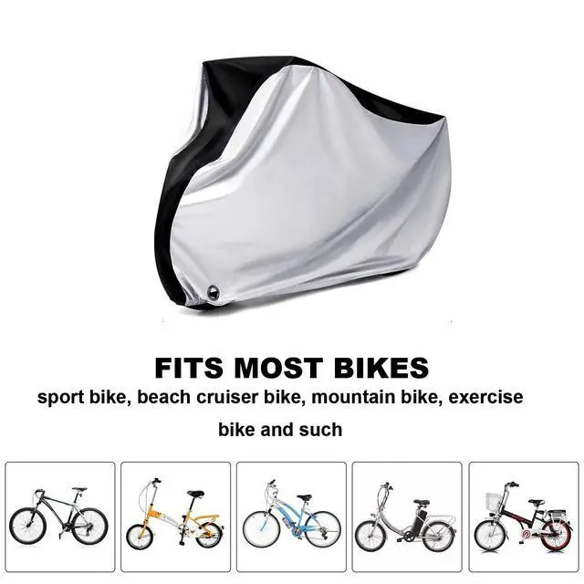 Alt view image 2 of 7 - All-Weather Waterproof Bike Cover - Outdoor UV Protection for Mountain Bicycles