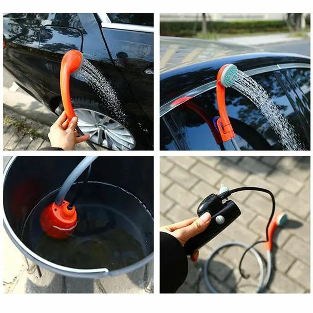 Alt view image 7 of 7 - 62W Outdoor Portable Camping Shower Handheld Shower Head HOT