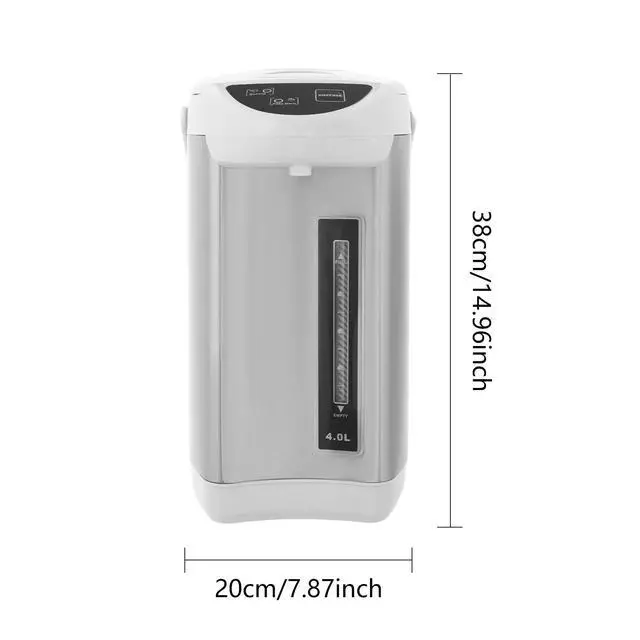 Alt view image 5 of 7 - Stylish 4L Electric Water Boiler with Premium Stainless Steel & Fast Heating