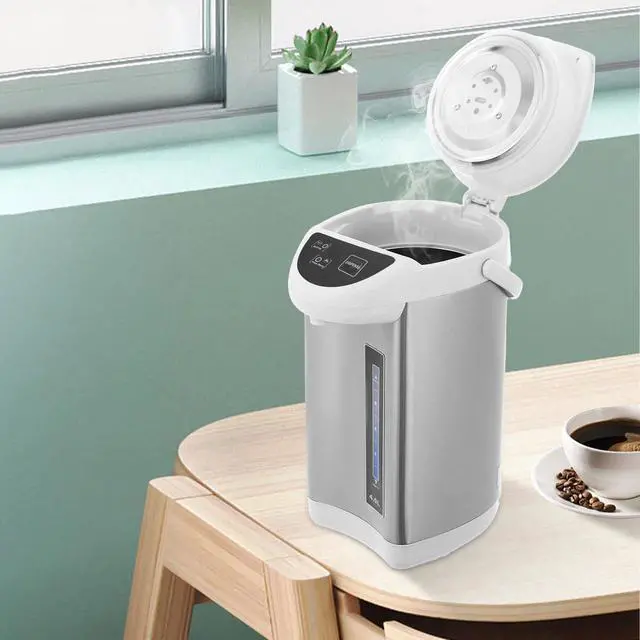 Alt view image 4 of 7 - Stylish 4L Electric Water Boiler with Premium Stainless Steel & Fast Heating