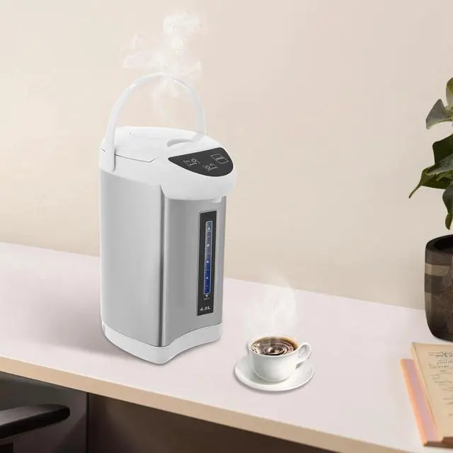 Alt view image 2 of 7 - Stylish 4L Electric Water Boiler with Premium Stainless Steel & Fast Heating