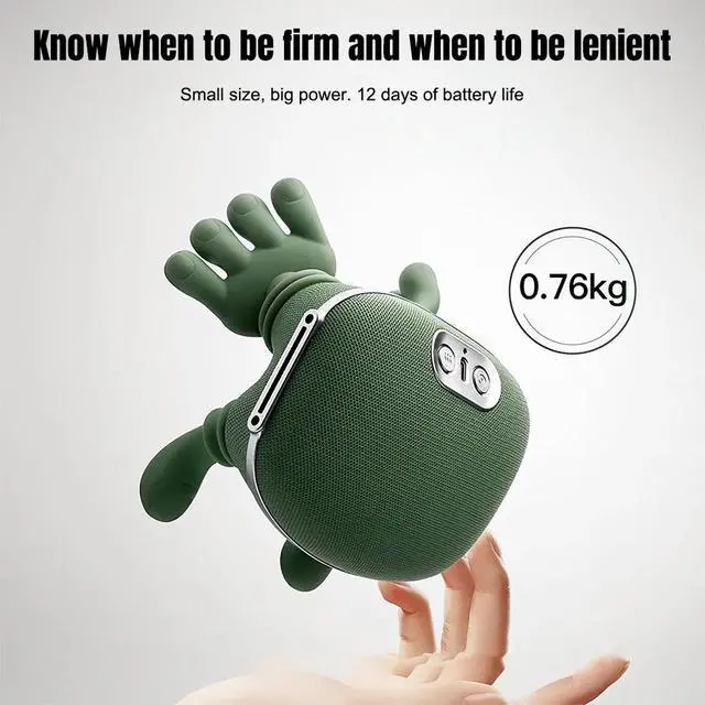 Alt view image 7 of 7 - Heated Shoulder and Neck Massager 4D Kneading Massage for Relax Muscle Tension