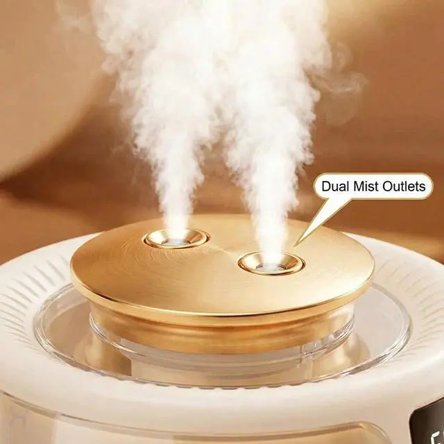 Alt view image 5 of 7 - Humidifiers for Bedroom 1.5L Cool Mist Ultrasonic Air Humidifier with Top Fill