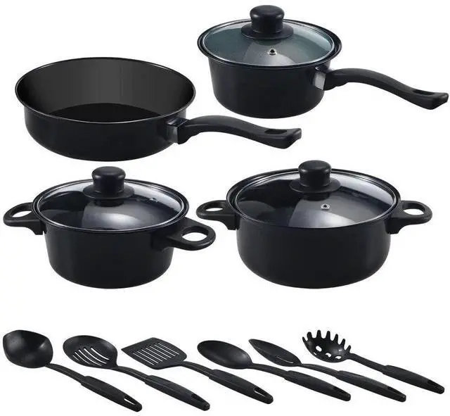 Main image of 13PCS Cookware Set Nonstick Pots and Pans Home Kitchen Cooking Stainless Steel
