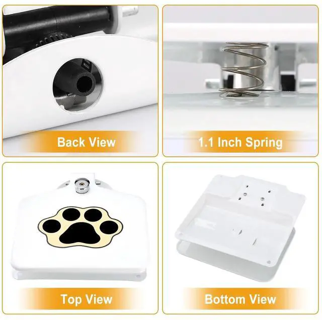 Alt view image 5 of 7 - Outdoor Dog Pet Water Fountain Step-on Brass Valve Dispenser System Sprinkler