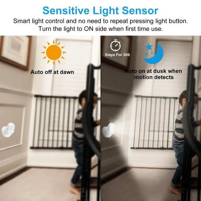 Alt view image 6 of 7 - 360° Adjustable 7LED Lamp Motion Activated PIR Sensor Stair Light Cordless Patio