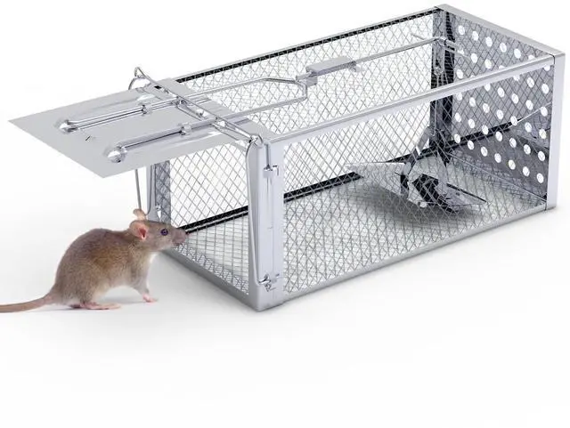 Main image of Humane Rat Trap, Chipmunk Rodent Trap That Work for Indoor Small Animal