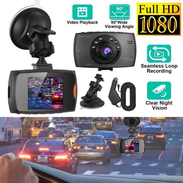 Main image of High Definition 1080P Car DVR Camera Dash Cam with 90° Angle Night Vision