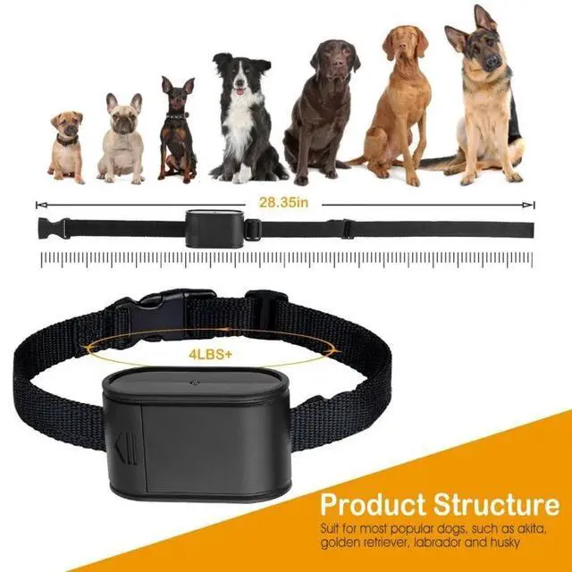 Alt view image 2 of 7 - Wireless Electric Dog Safe Fence Pet Containment System Shock Collars For 2 Dogs
