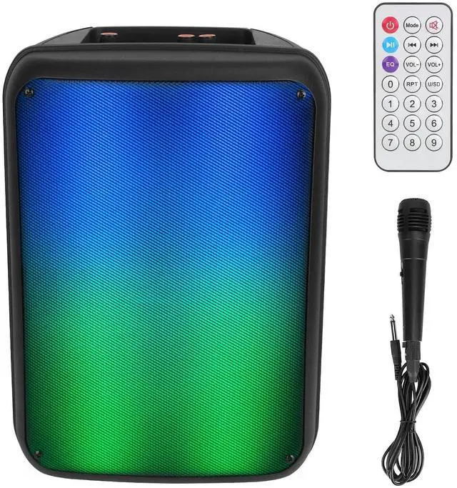 Main image of Portable Big Speakers with Light, Wireless with Remote Control Subwoofer