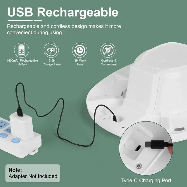 Alt view image 2 of 7 - Electric Sitz Bath Tub W/ Dual Nozzle &Water Temperature Display for Toilet Seat