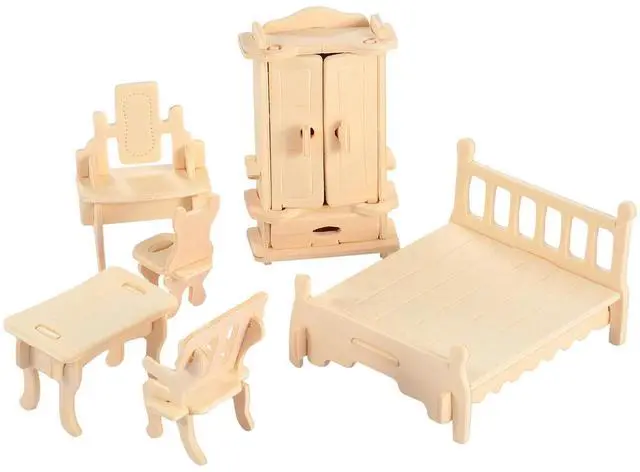 Main image of 34Pcs Dollhouse Furniture Accessories Set House Furniture Play House Accessories