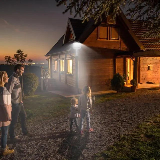 Alt view image 2 of 7 - Wall Pack LED Lights 144 LEDs w/ Photocell Sensor Outdoor Street Lamp for Garden