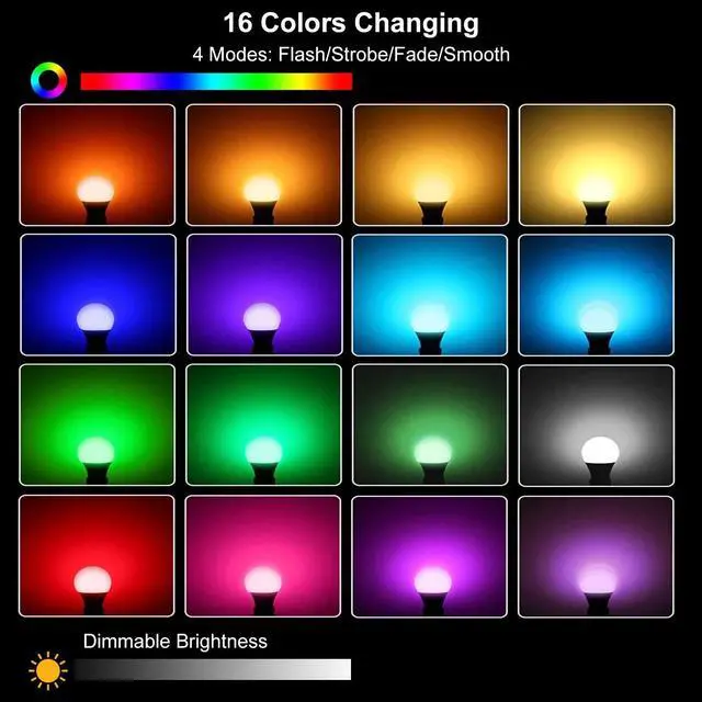 Alt view image 3 of 7 - Linkind Smart Light Bulbs, Smart Bulb That Work, LED Light Bulbs Color Changing