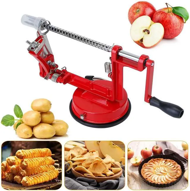 Main image of 3 in 1 Apple Pear Peeler Slicer Manual Potato Cutter Parer Fruit Dicer Kitchen