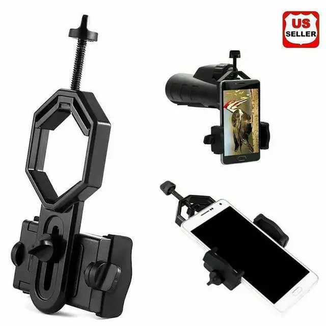 Main image of NEW Universal Telescope Cell Phone Mount Adapter for Monocular Spotting Scope US