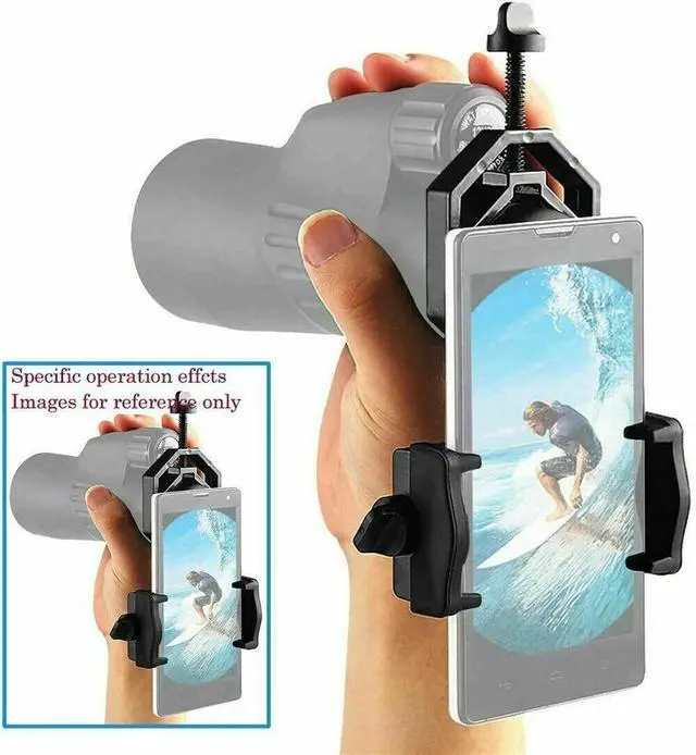 Alt view image 2 of 5 - NEW Universal Telescope Cell Phone Mount Adapter for Monocular Spotting Scope US