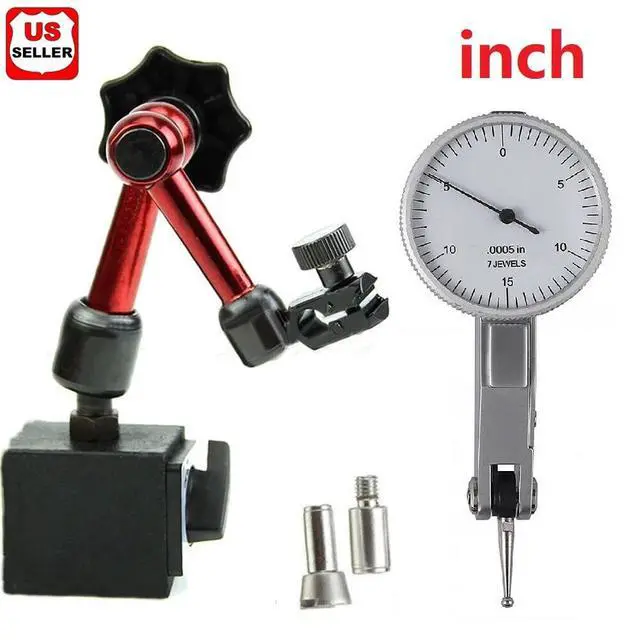 Main image of Universal Flexible Magnetic Metal Base Holder Stand Dial Test Indicator Tool USA