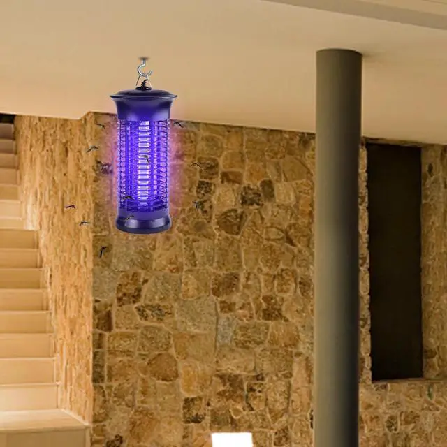 Alt view image 6 of 7 - Electric Fly Bug Zapper Mosquito Insect Killer LED Light Trap Pest Control Lamp