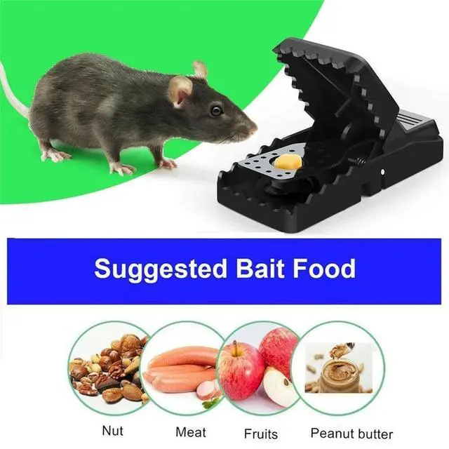 Alt view image 5 of 7 - 6-PACK Reusable MOUSE TRAPS Rat Trap Rodent Snap Trap Mice Trap Catcher Killer