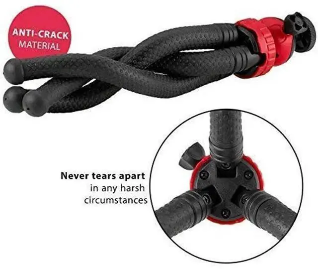 Alt view image 2 of 7 - Portable Flexible Tripod Octopus Stand Gorilla Pod For Gopro Camera/SLR/DV Phone