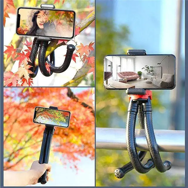 Alt view image 5 of 7 - Portable Flexible Tripod Octopus Stand Gorilla Pod For Gopro Camera/SLR/DV Phone