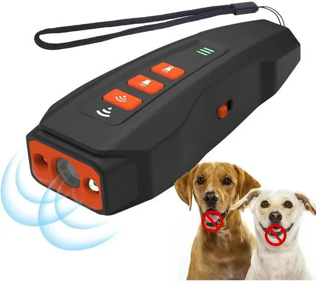 Main image of Dog Bark Deterrent Devices 3 in 1 Anti Barking Device for Dogs Train Dual Sensor