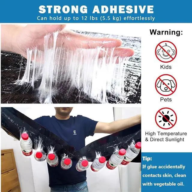 Alt view image 2 of 6 - 4 Pack Mouse Glue Traps 24 x 11inch Anti Slip Rat Snake Rodent Sticky Pads Pet