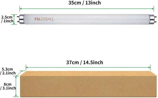 Alt view image 5 of 5 - 10W Replacement Bulb UV Mosquito Killer Tube Lamp Light For 20W Mosquito Killer