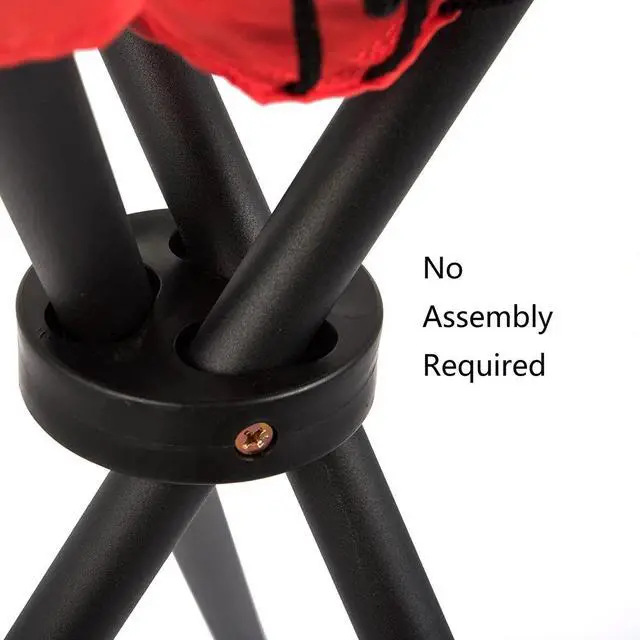 Alt view image 3 of 4 - New Baseball Caddy Softball Batting Practice Portable Holder Tripod w/ Carry Bag