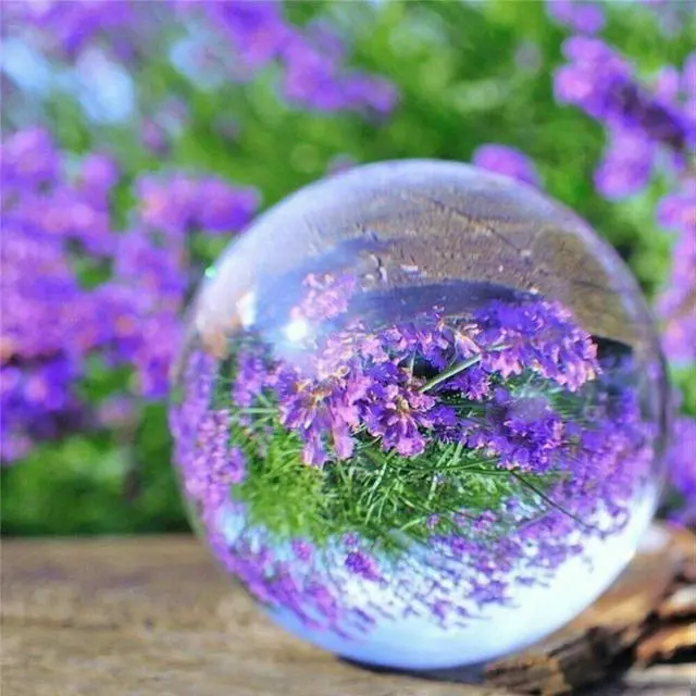 Alt view image 2 of 5 - 60mm Photography Crystal Ball Sphere Decoration Lens Photo Prop Lensball Clear