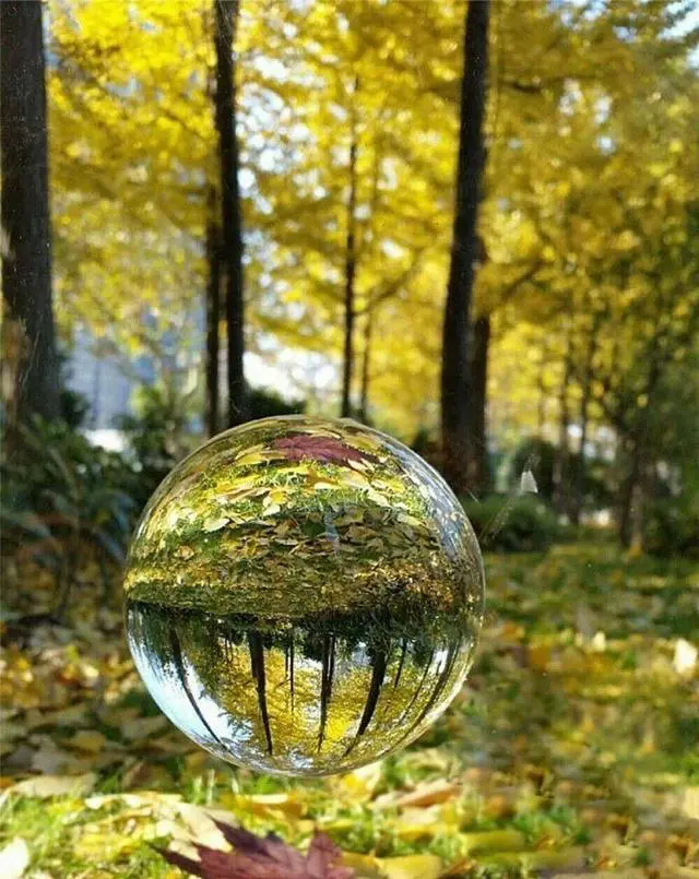 Alt view image 4 of 5 - 60mm Photography Crystal Ball Sphere Decoration Lens Photo Prop Lensball Clear