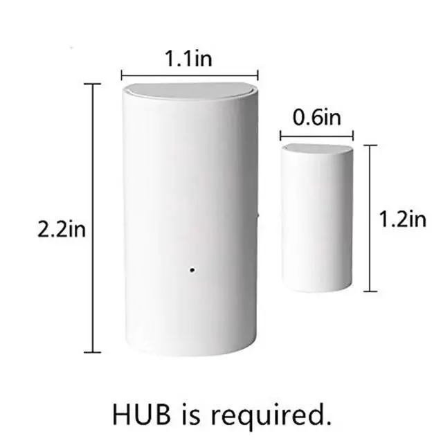 Alt view image 5 of 5 - 3PK Tuya & Smart Life ZigBee & Mesh WiFi Home Zigbee Contact Door Window Sensor