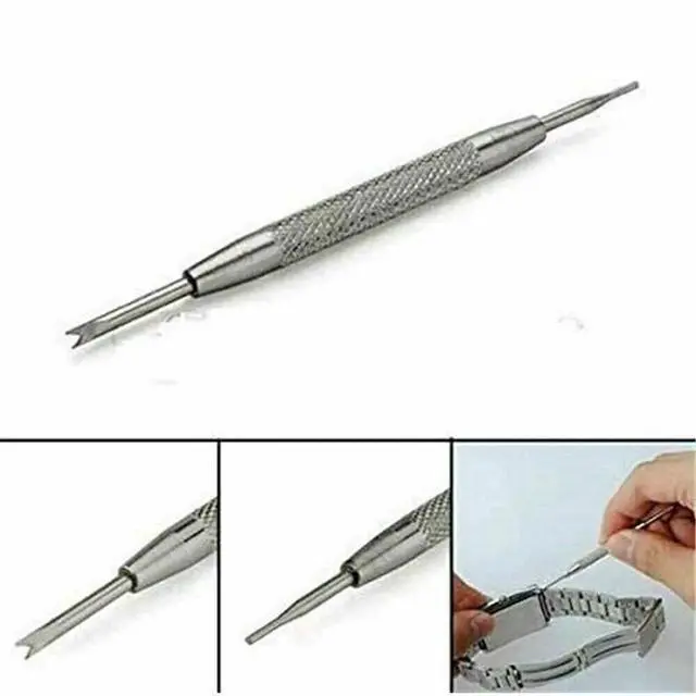 Alt view image 4 of 7 - 360pcs Watchmaker Watch Band Spring Bars Strap Link Pins Steel Repair Remove Kit