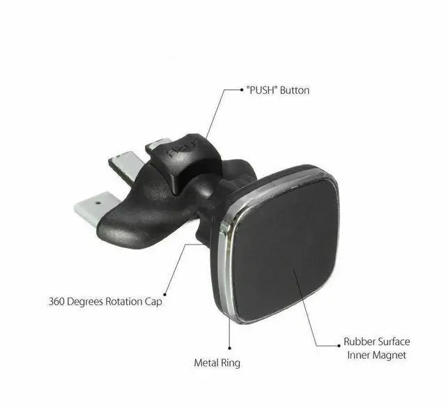 Alt view image 3 of 7 - NEW 360º Magnetic Car CD Slot Air Vent Mount Holder Stand Cradle For Phone GPS