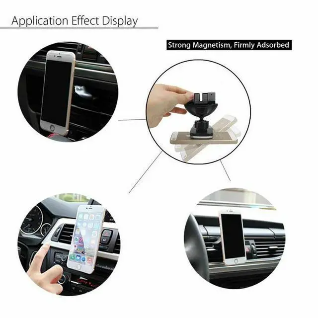 Alt view image 2 of 7 - NEW 360º Magnetic Car CD Slot Air Vent Mount Holder Stand Cradle For Phone GPS