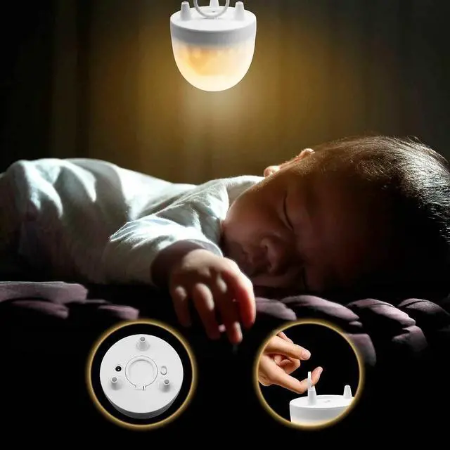Alt view image 5 of 7 - Color Change Silicone LED Touch Sensor Light Night Lamp Children Bedroom Nursery