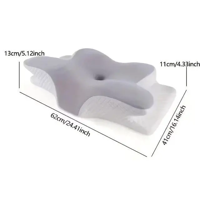 Alt view image 6 of 7 - Neck Pillow Soft Cervical Pillow For Neck And Shoulder Pain Memory Foam Pillows
